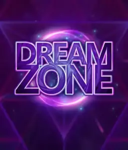 Enter the vibrant realm of the Dream Zone game by ELK Studios, showcasing a brilliant purple and blue cosmic backdrop with the futuristic logo glowing brightly. This image portrays a dream-like atmosphere, ideal for fans of vibrant, abstract graphics, offering a thrilling escape.